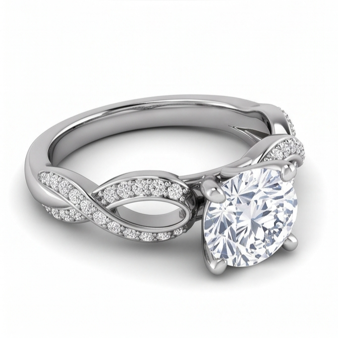 Anello Diamante Vero 1.95 Carati