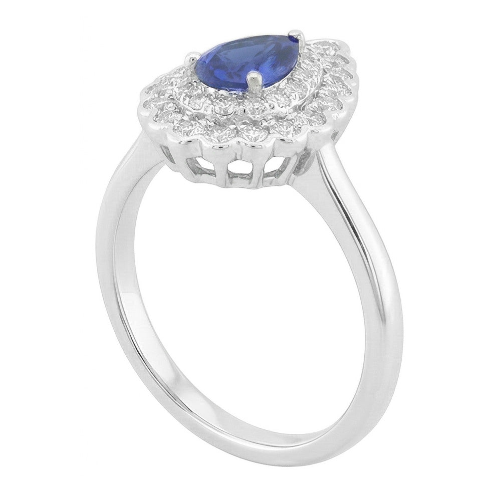 Anello Diamante Vero 14 Carati
