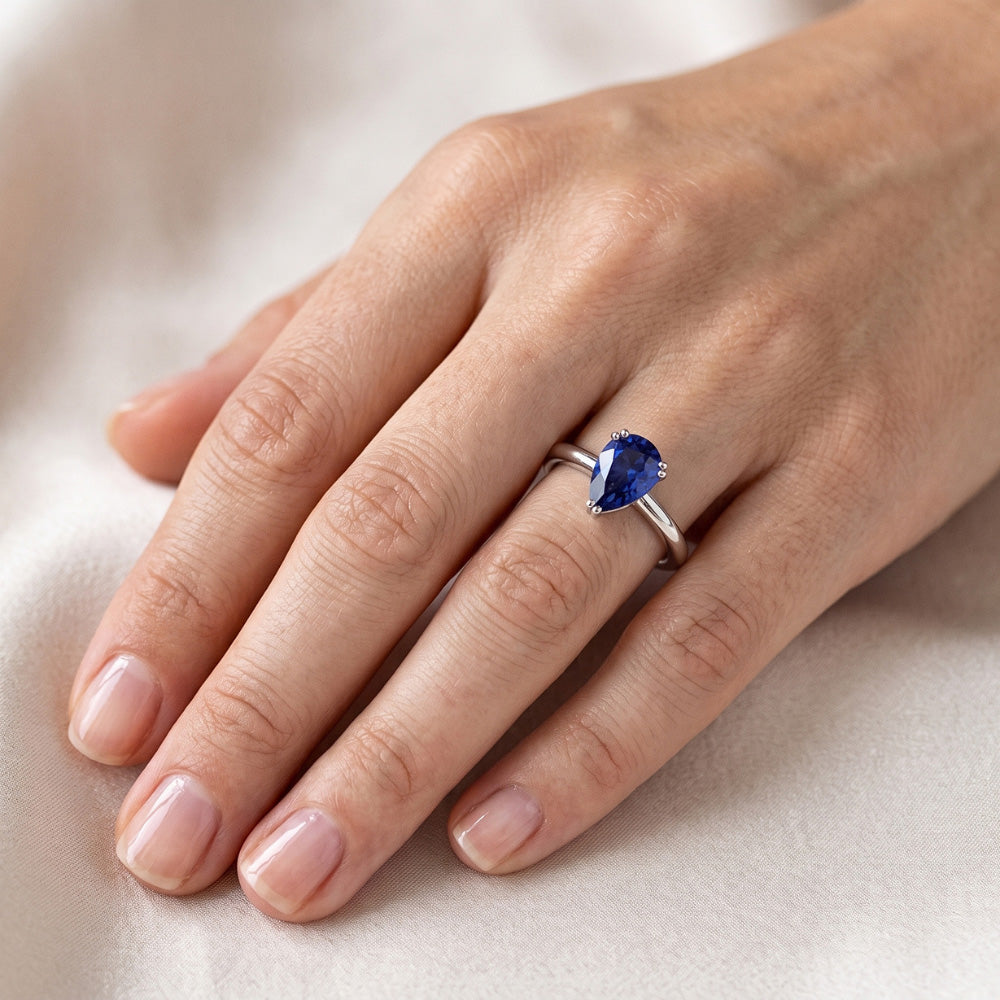 Anello Diamante Vero 14 Carati