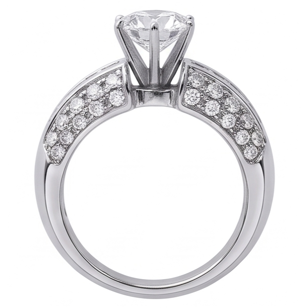 Anello Diamante Vero 2.25 Carati