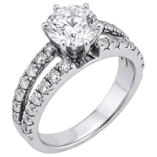 Anello Diamante Vero 2.50 Carati