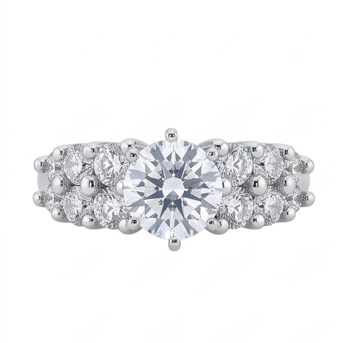 Anello Diamante Vero 2.50 Carati