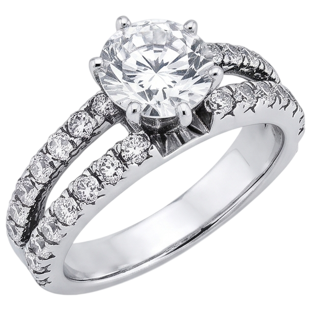Anello Diamante Vero 2.50 Carati
