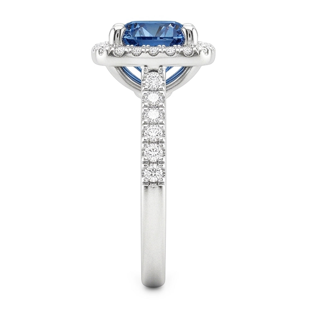 Anello Diamante Vero 2.51 Carati - Platino