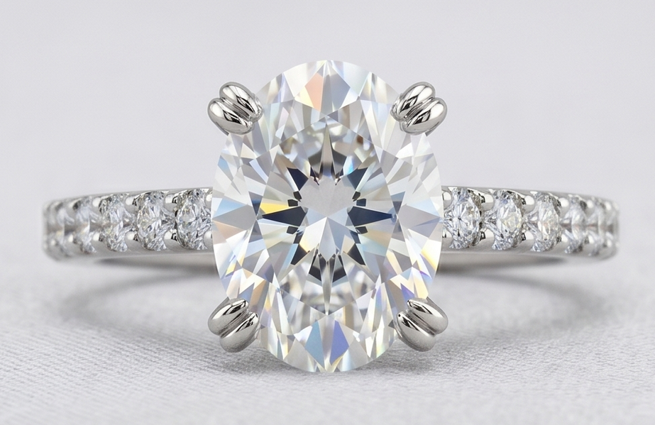 Anello Diamante Vero 2.60 Carati
