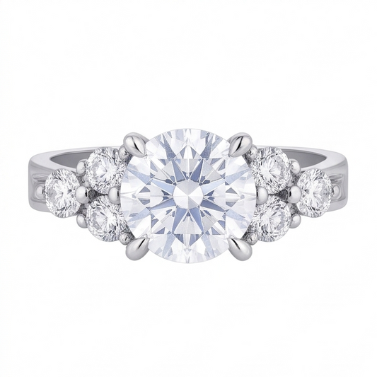 Anello Diamante Vero 2.60 Carati