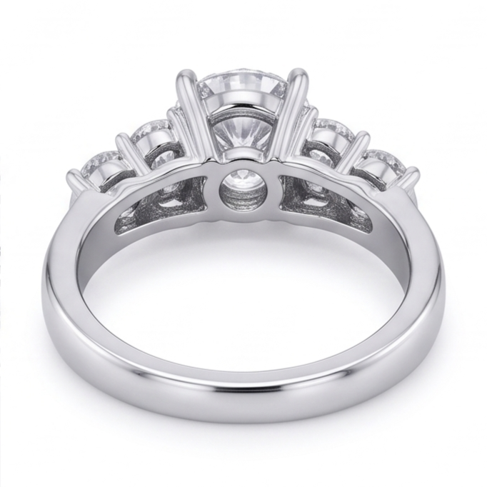 Anello Diamante Vero 2.60 Carati