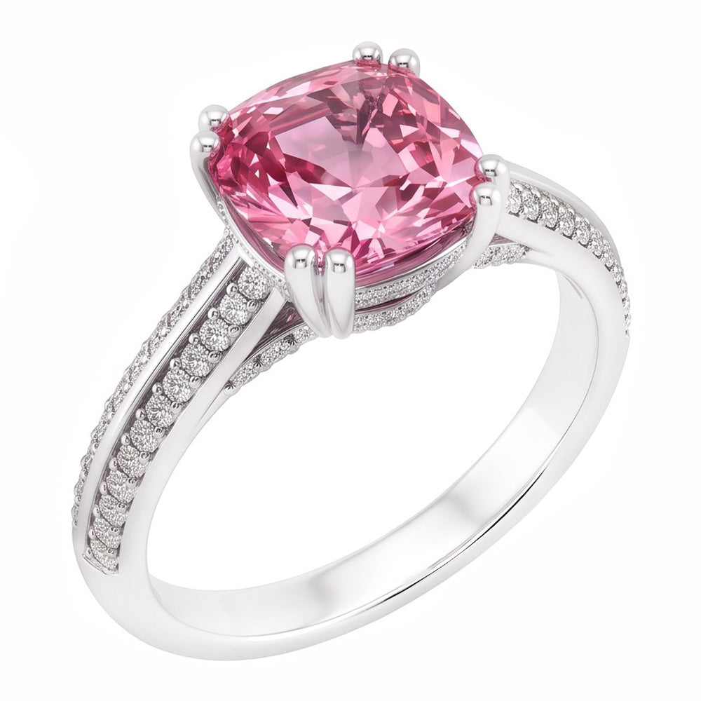 Anello Diamante Vero 2.81 Carati
