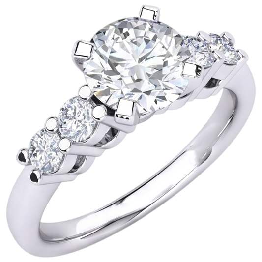 Anello Diamante Vero 2.85 Carati