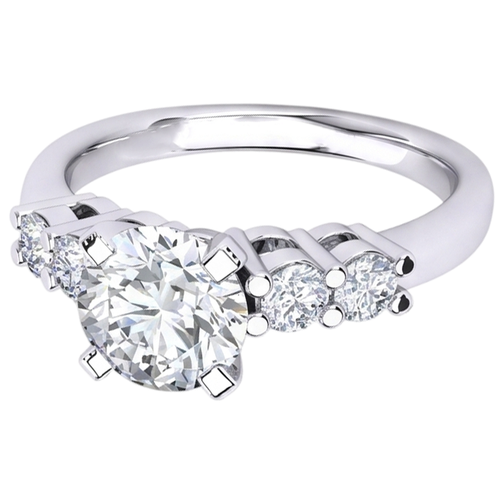 Anello Diamante Vero 2.85 Carati