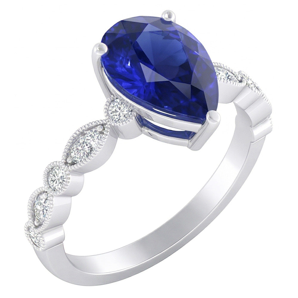 Anello Diamante Vero 2 Carati