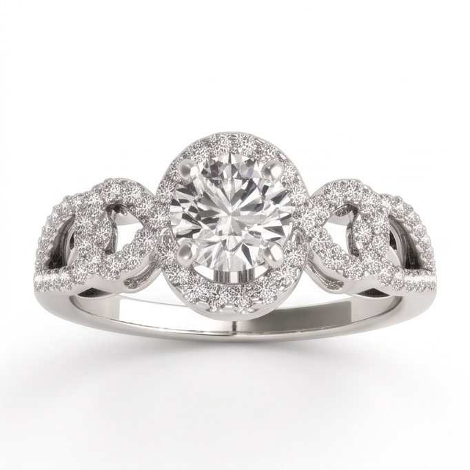 Anello Diamante Vero 2 Carati