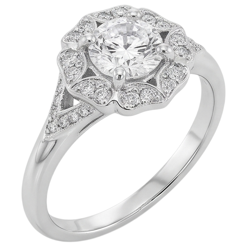 Anello Diamante Vero 2 Carati
