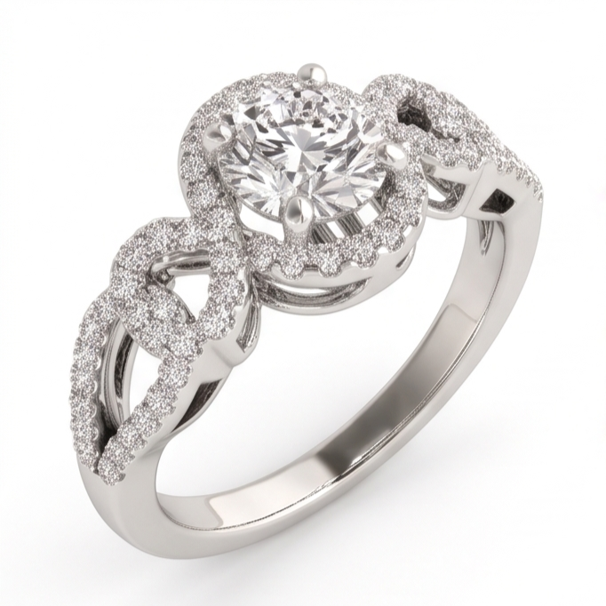 Anello Diamante Vero 2 Carati