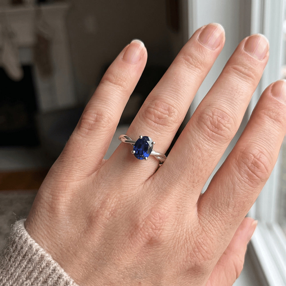 Anello Diamante Vero 2 Carati