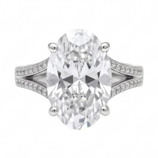 Anello Diamante Vero 3.40 Carati