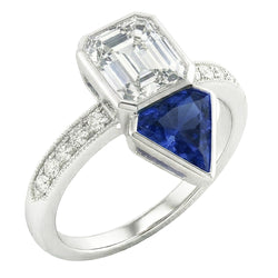 Anello Diamante Vero 3.50 Carati