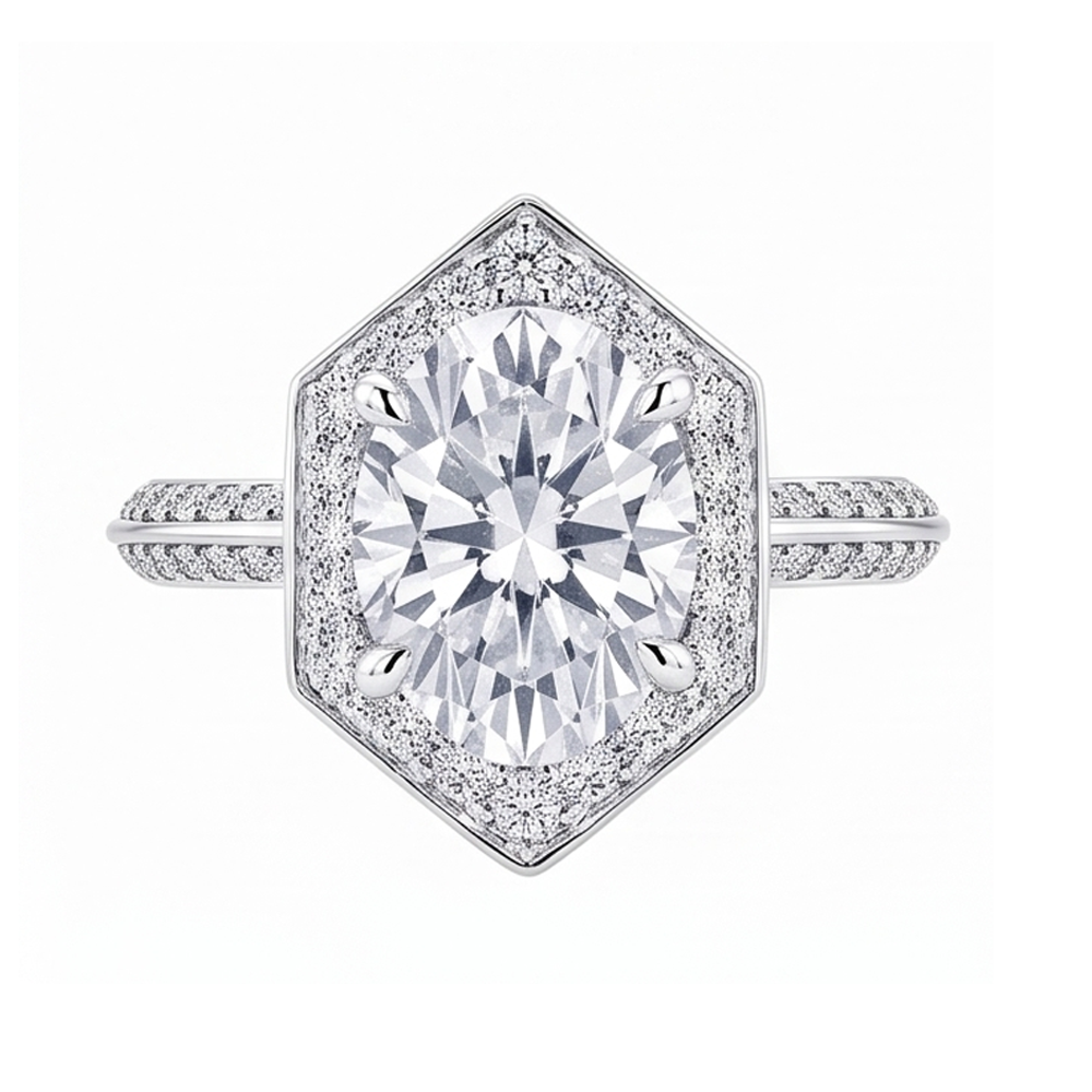 Anello Diamante Vero 3.50 Carati