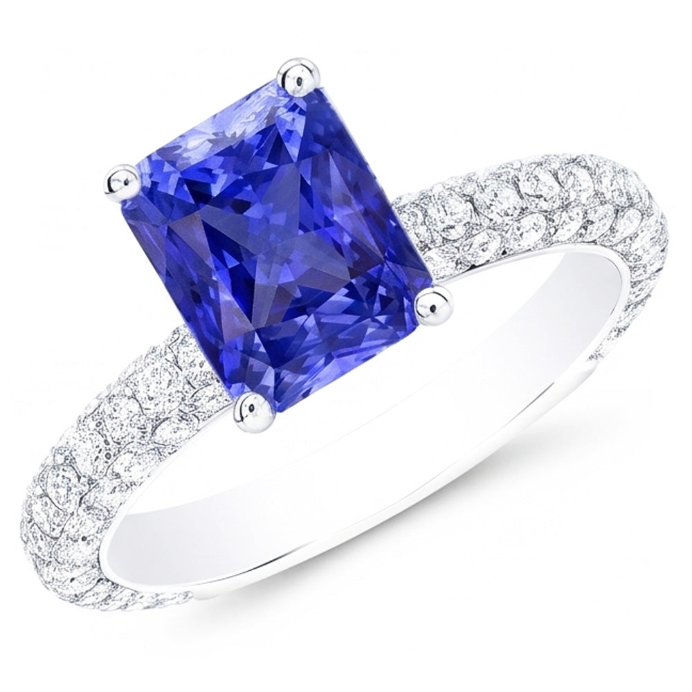 Anello Diamante Vero 3.50 Carati