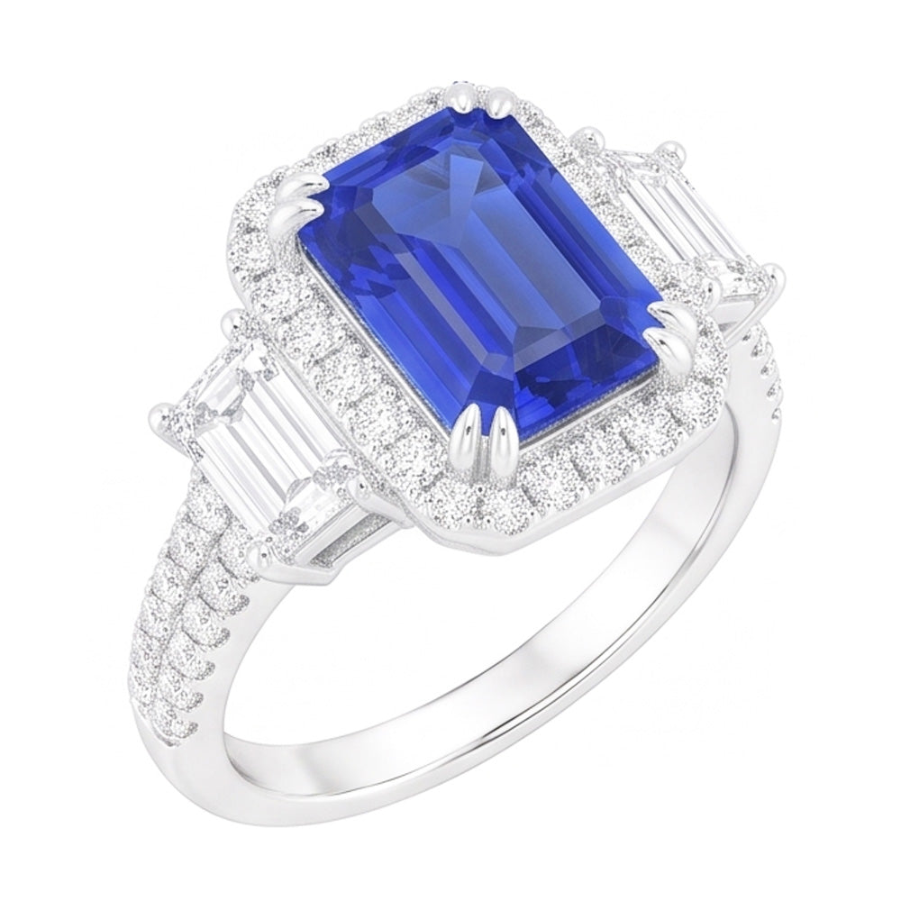 Anello Diamante Vero 3.50 Carati