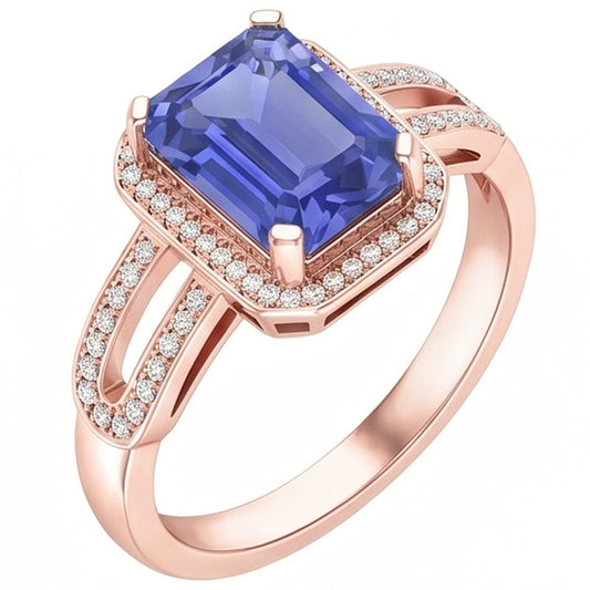 Anello Diamante Vero 3.50 Carati
