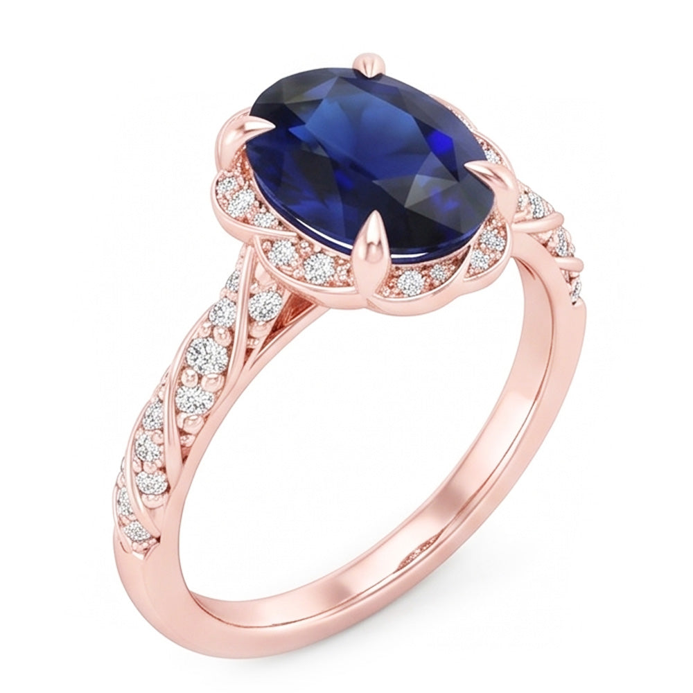 Anello Diamante Vero 3.50 Carati