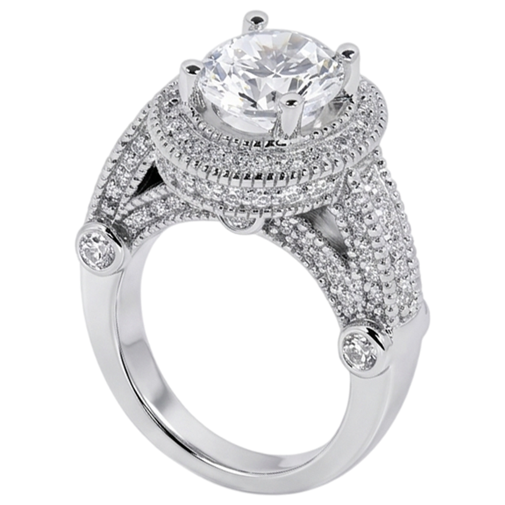 Anello Diamante Vero 3.50 Carati
