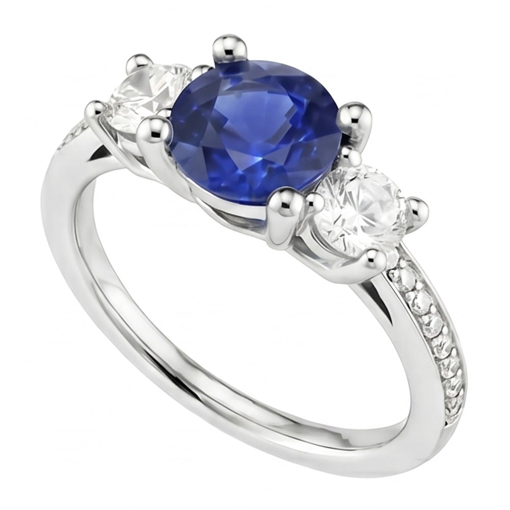 Anello Diamante Vero 3.50 Carati