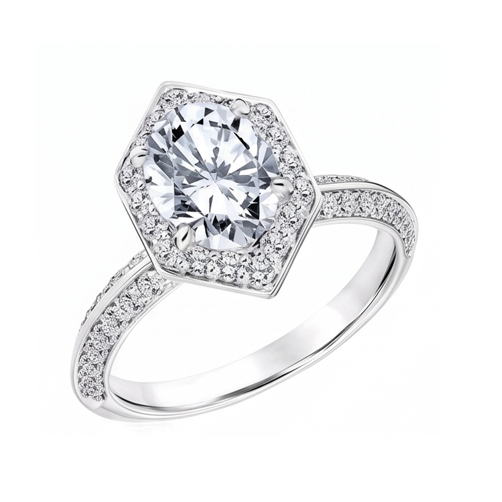 Anello Diamante Vero 3.50 Carati