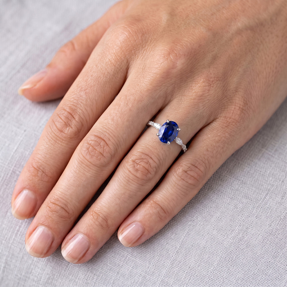 Anello Diamante Vero 3.50 Carati