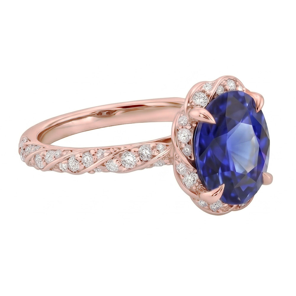 Anello Diamante Vero 3.50 Carati