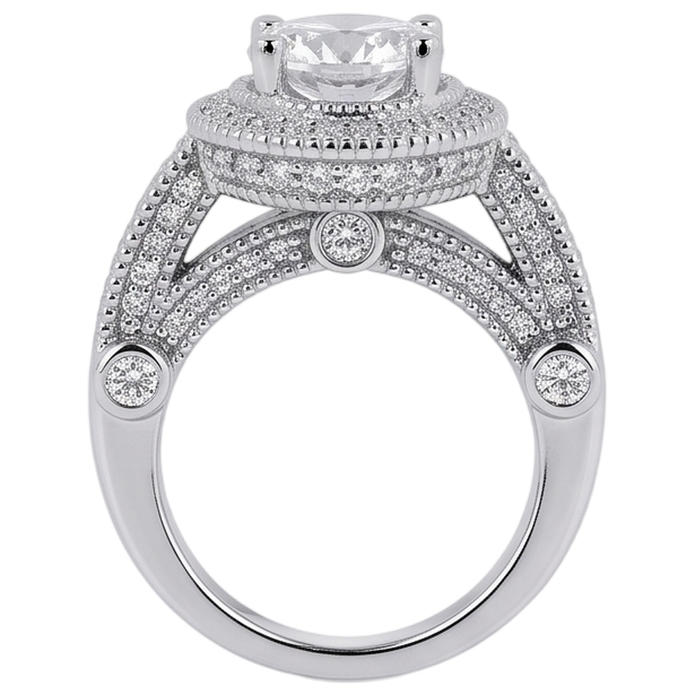 Anello Diamante Vero 3.50 Carati