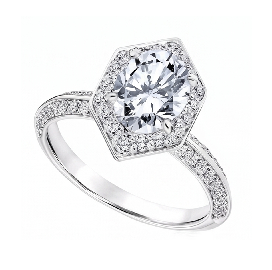 Anello Diamante Vero 3.50 Carati