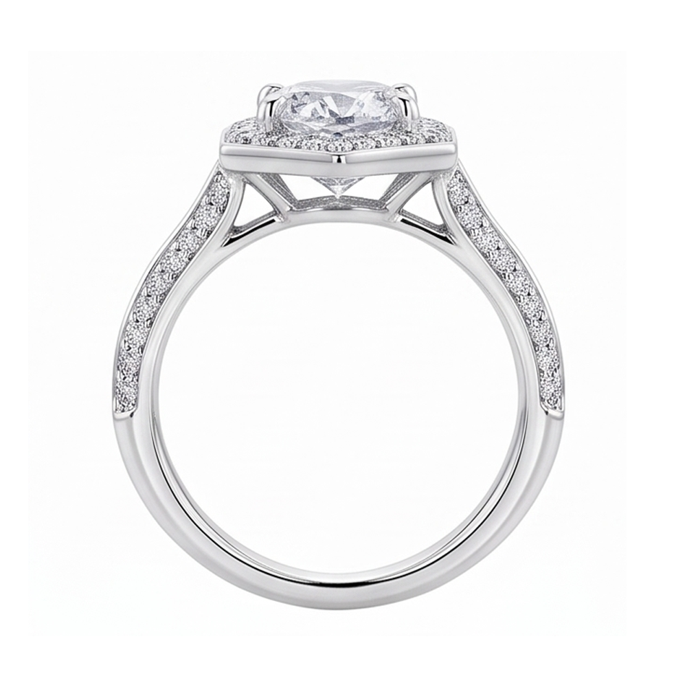 Anello Diamante Vero 3.50 Carati