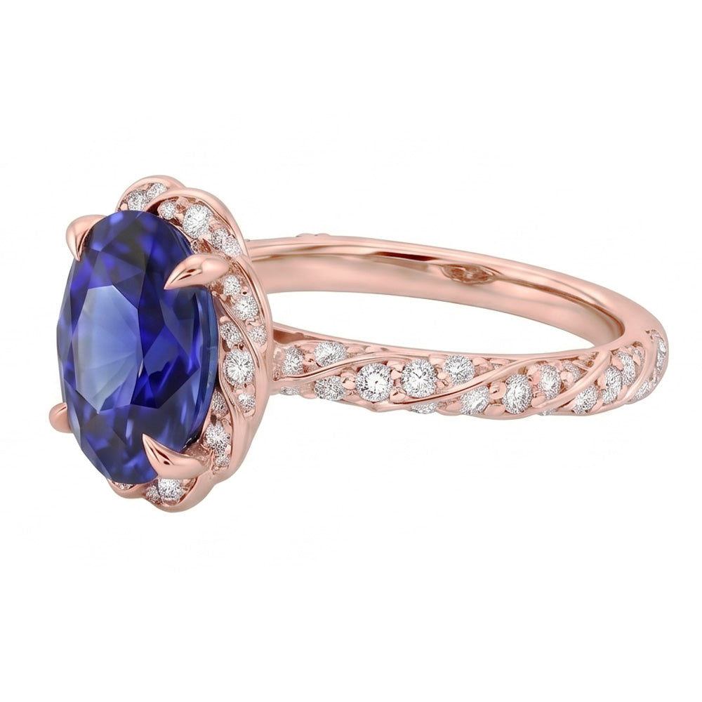 Anello Diamante Vero 3.50 Carati