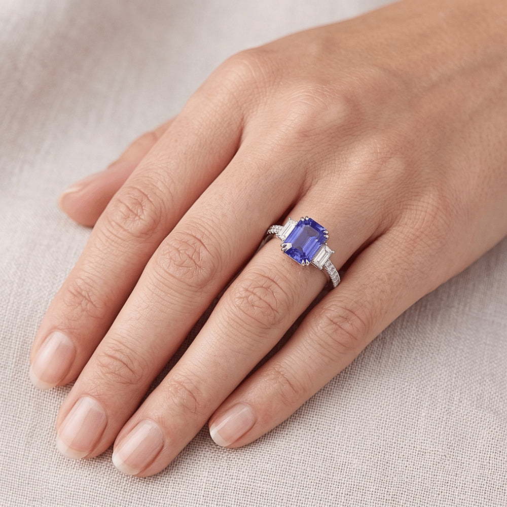 Anello Diamante Vero 3.50 Carati