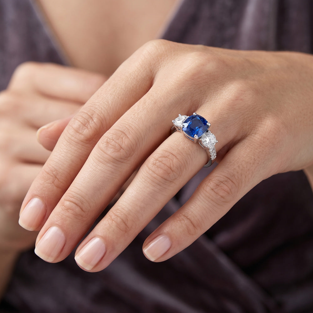 Anello Diamante Vero 3.50 Carati