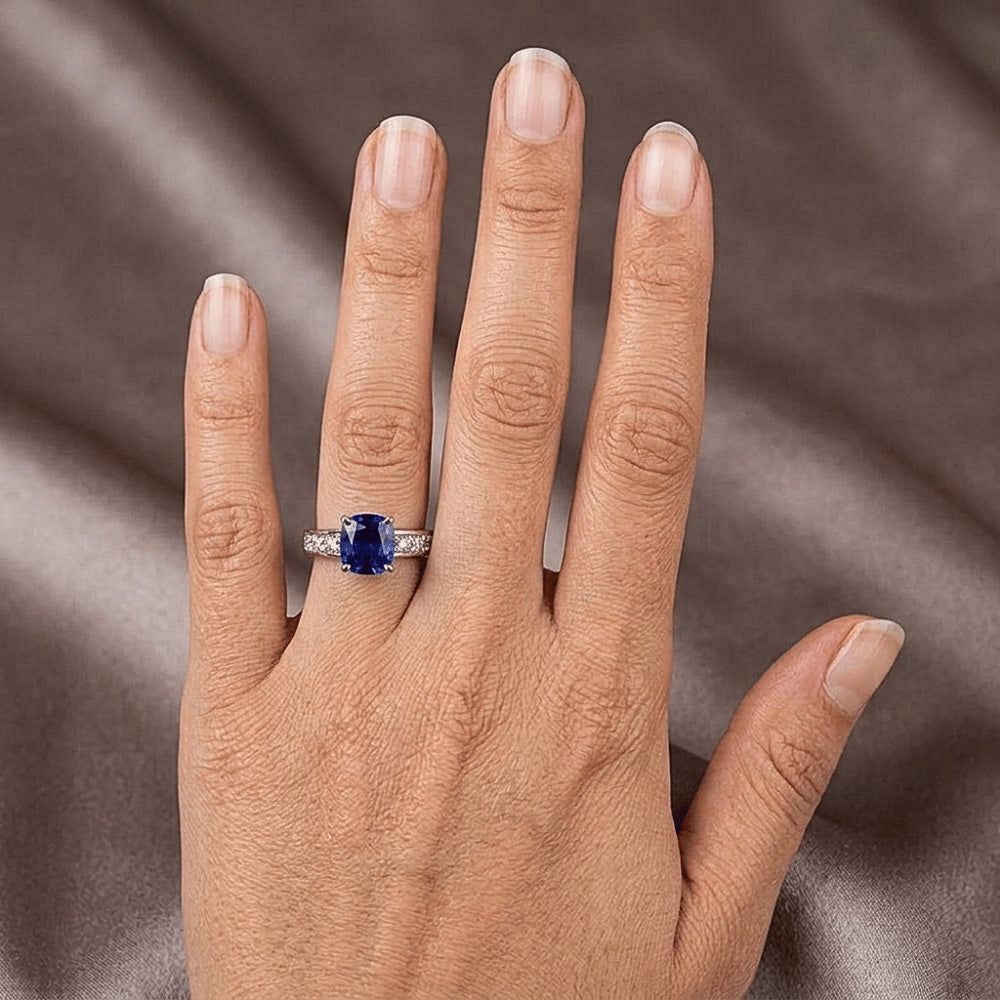 Anello Diamante Vero 3.50 Carati