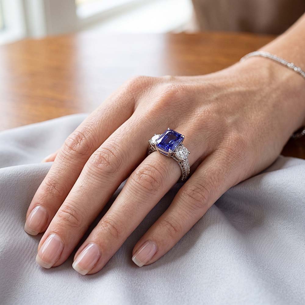 Anello Diamante Vero 3.50 Carati