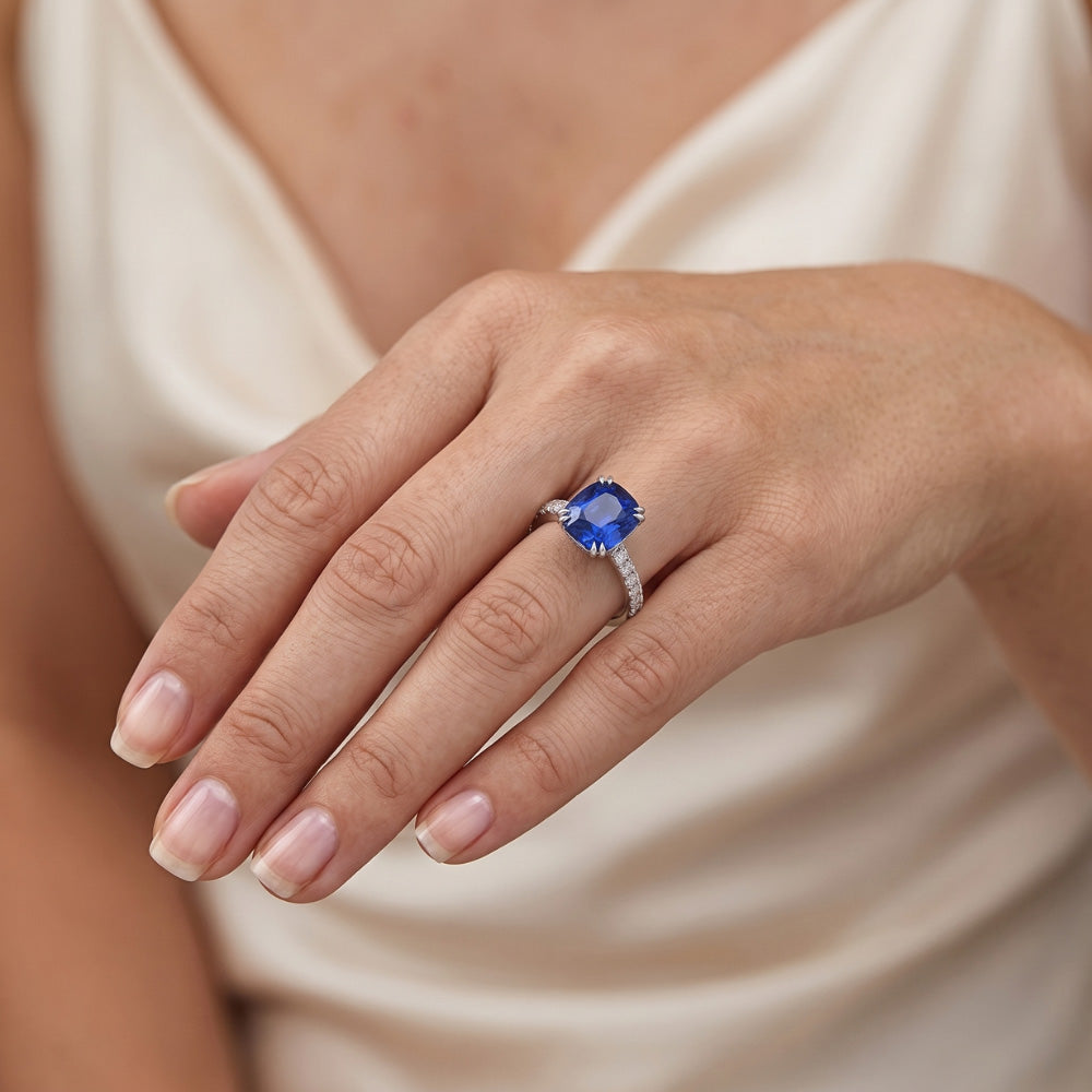 Anello Diamante Vero 3.50 Carati
