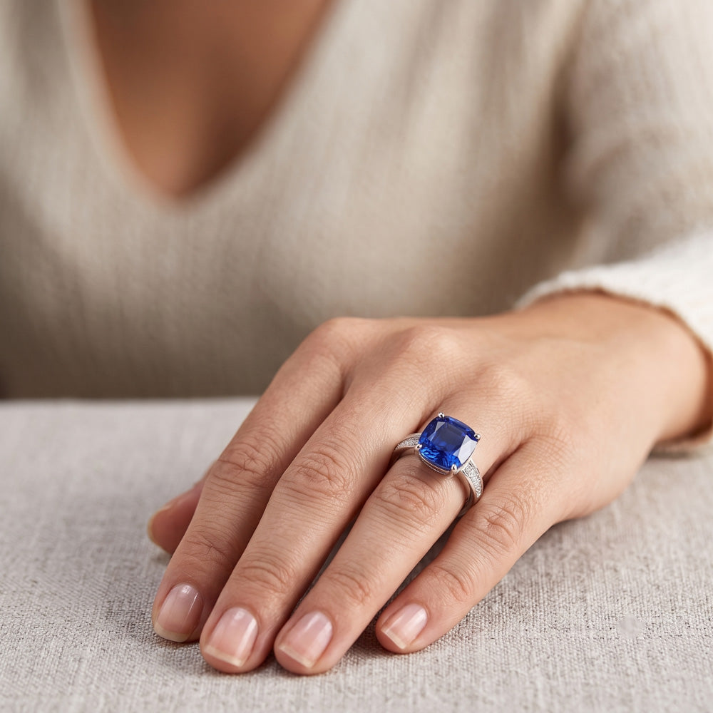 Anello Diamante Vero 3.50 Carati