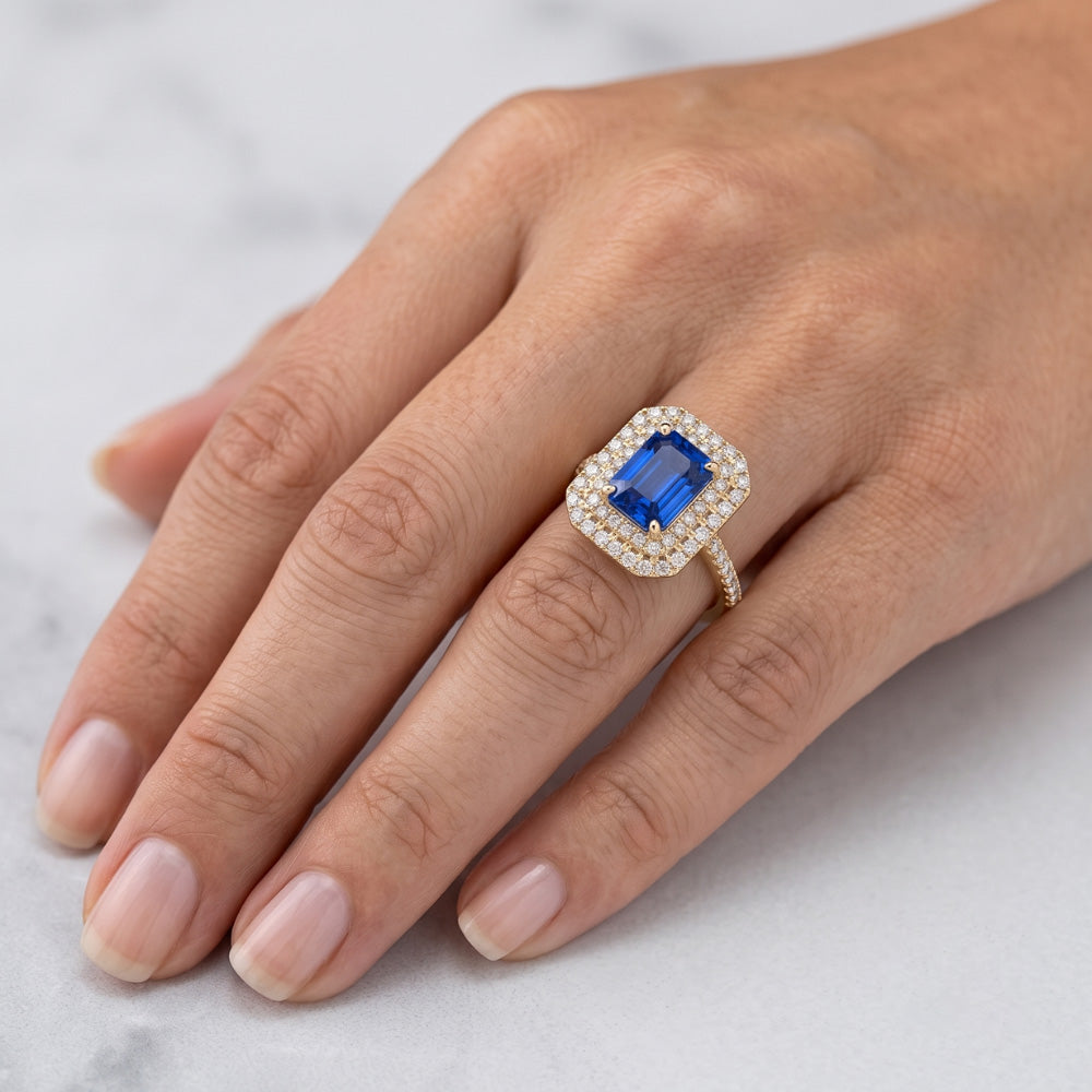Anello Diamante Vero 3.50 Carati