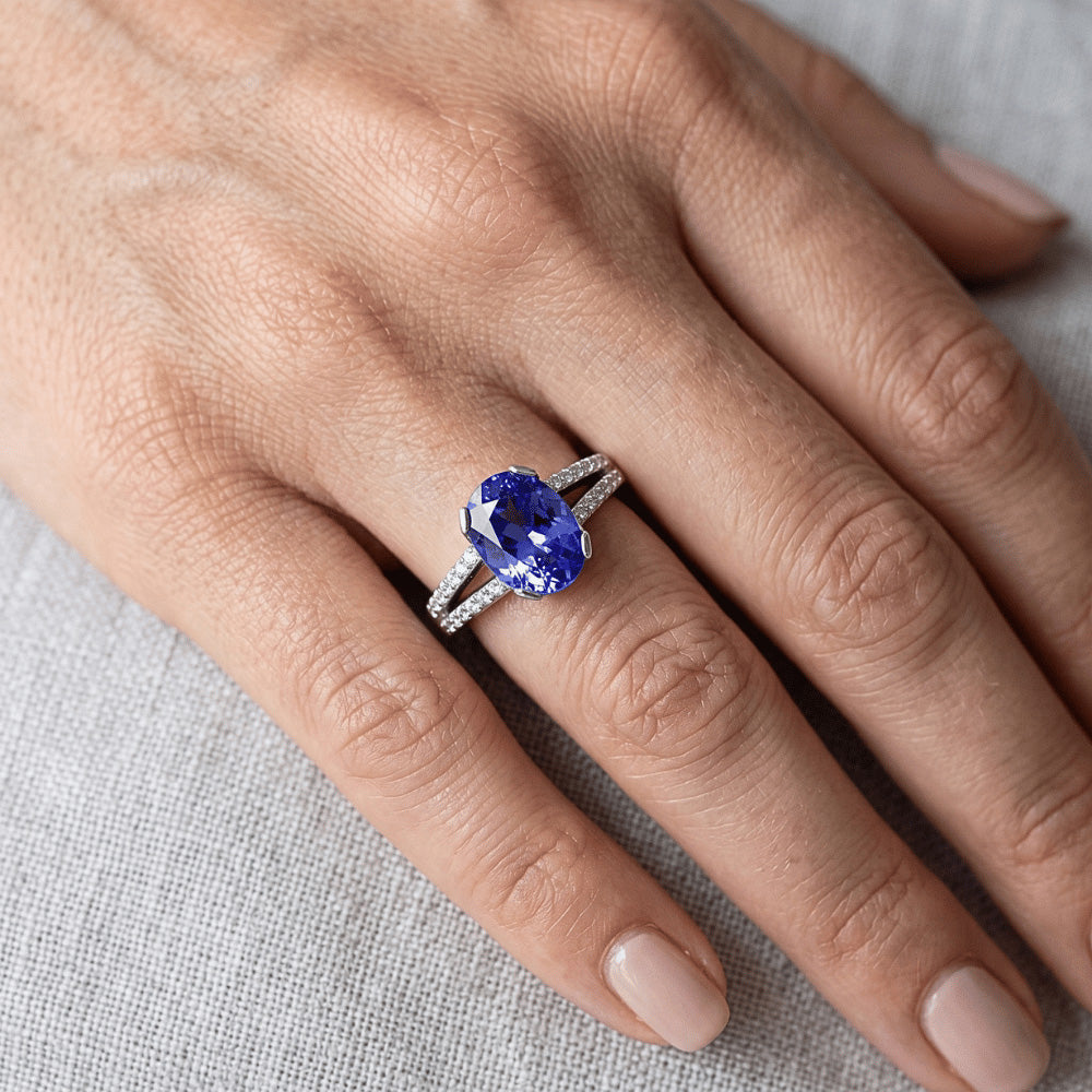 Anello Diamante Vero 3.75 Carati