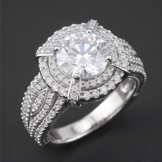 Anello Diamante Vero 3 Carati