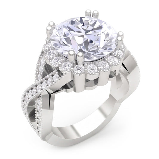 Anello Diamante Vero 3 Carati