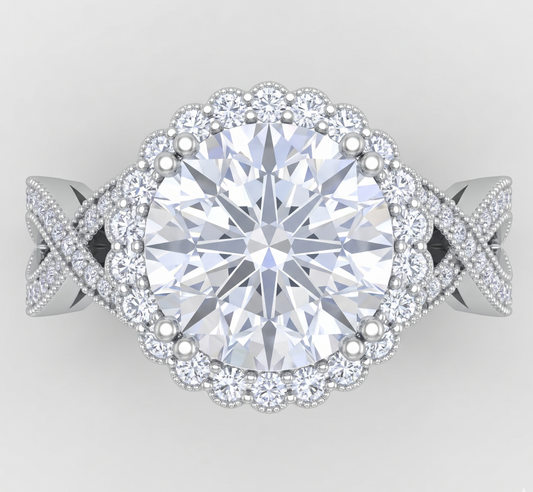 Anello Diamante Vero 3 Carati