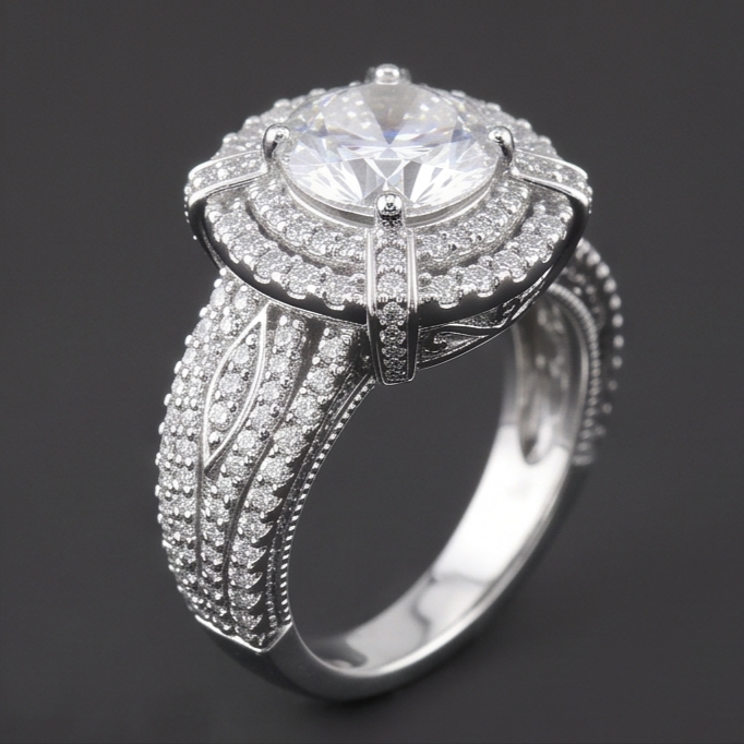 Anello Diamante Vero 3 Carati