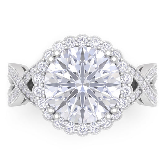 Anello Diamante Vero 3 Carati