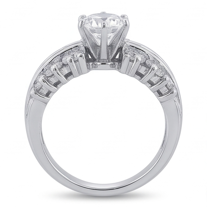 Anello Diamante Vero 3 Carati