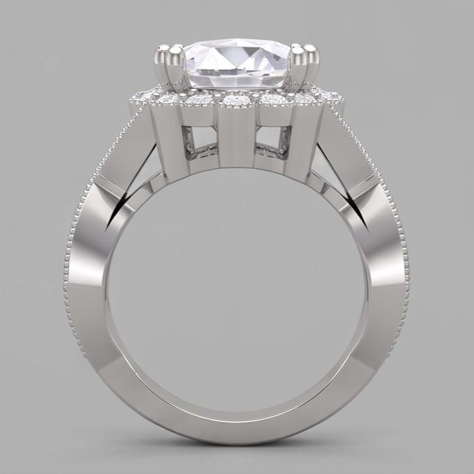 Anello Diamante Vero 3 Carati